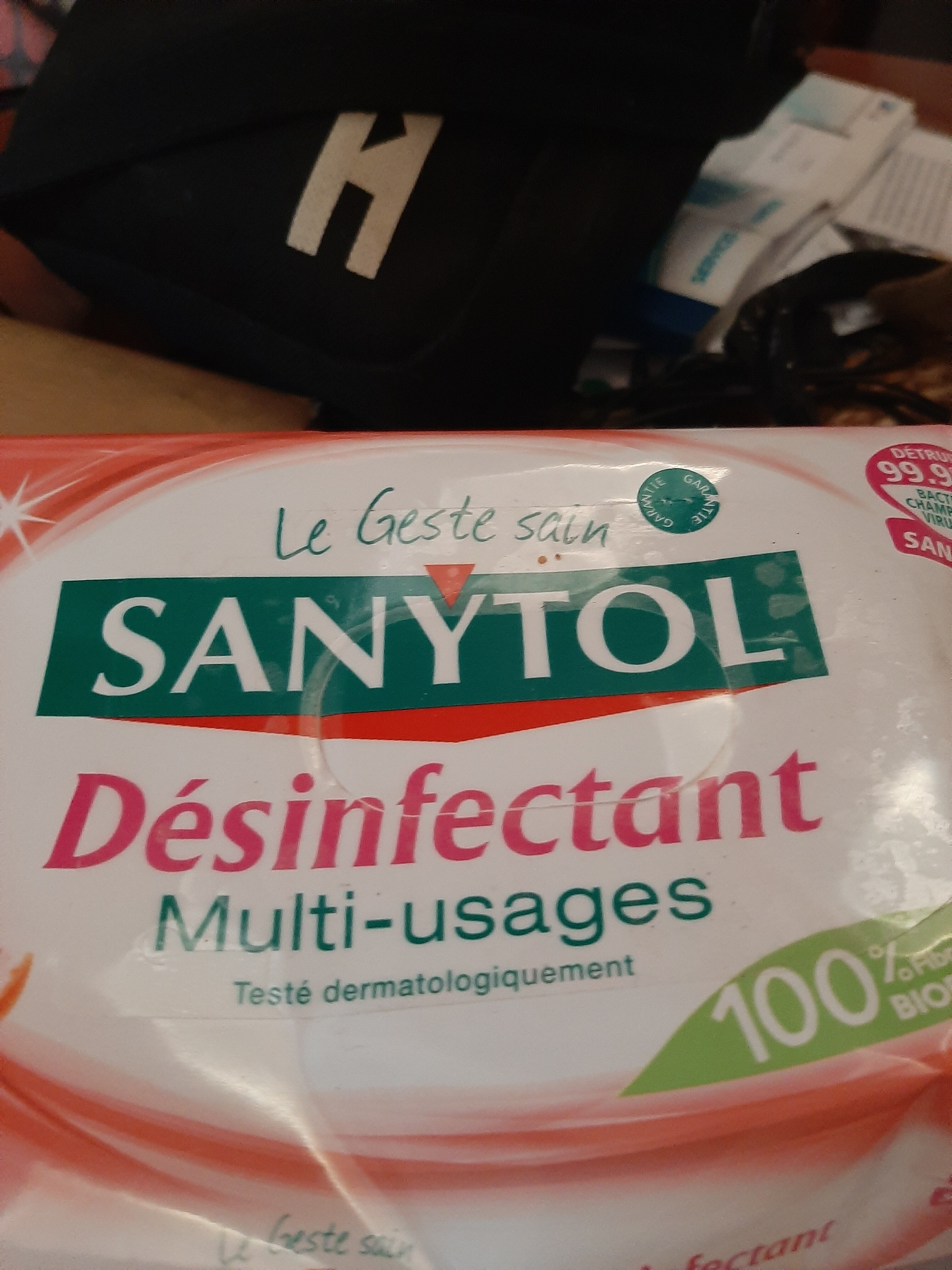 Lingette desinfectant - Produit - fr