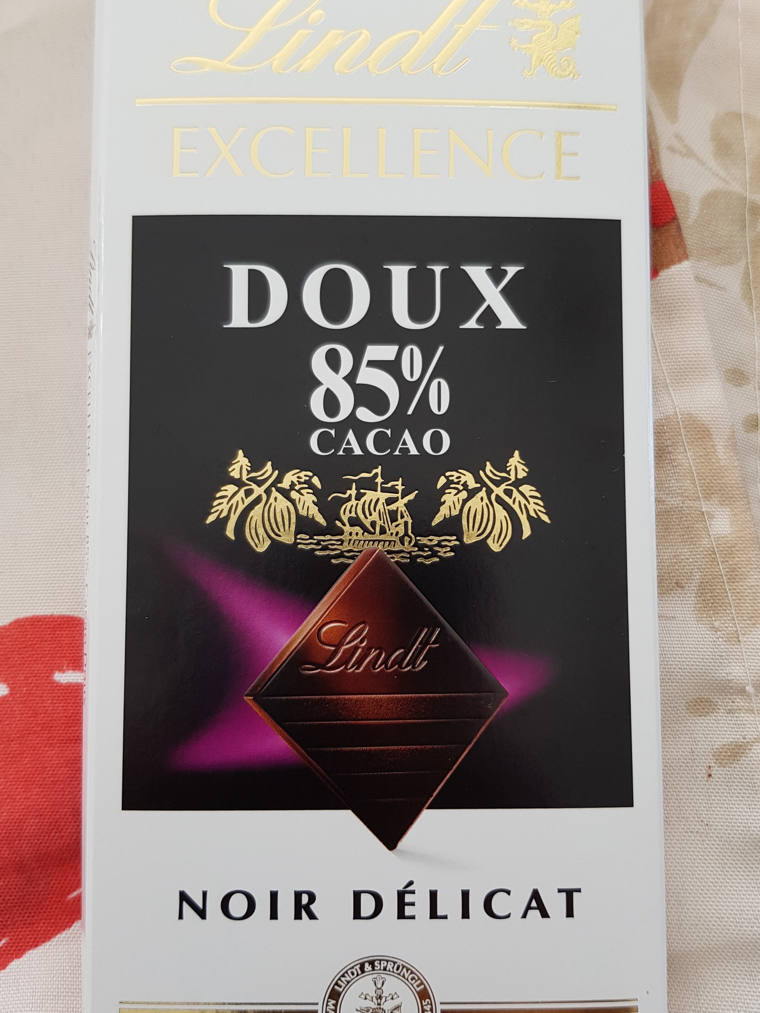 Lindt Doux 85% Cacao - Product - fr