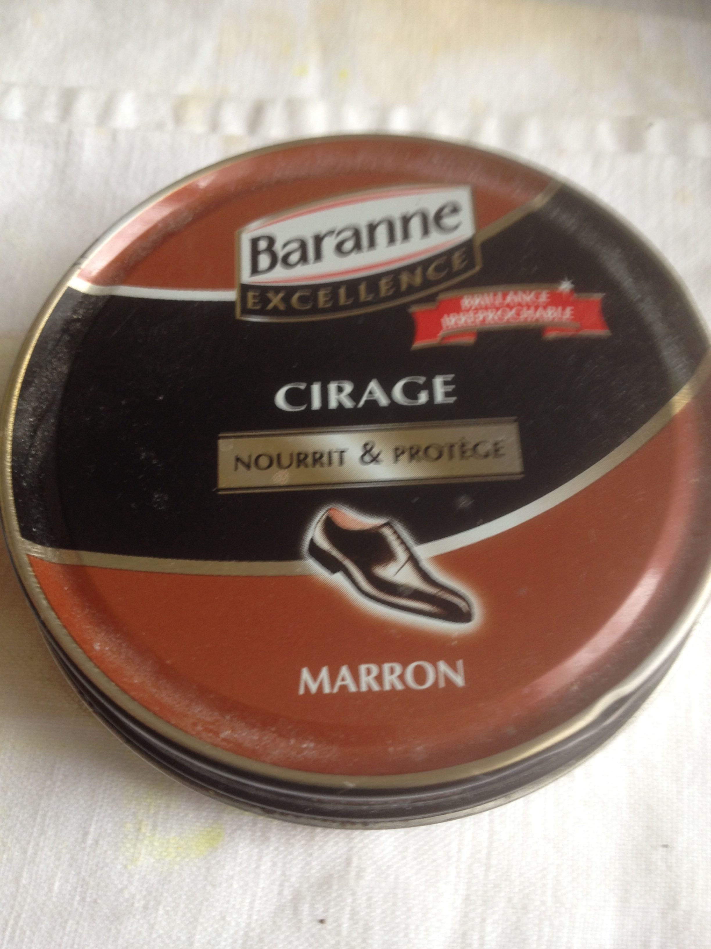 Cirage marron - Product - fr