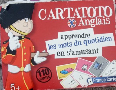Cartatoto Anglais - Product