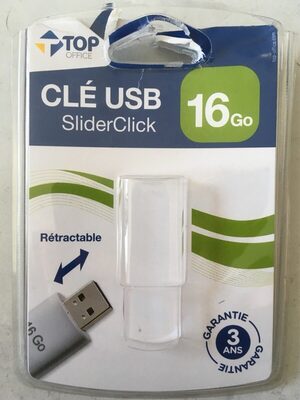 Clé USB SliderClick 16Go Rétractable Top Office - Product - fr