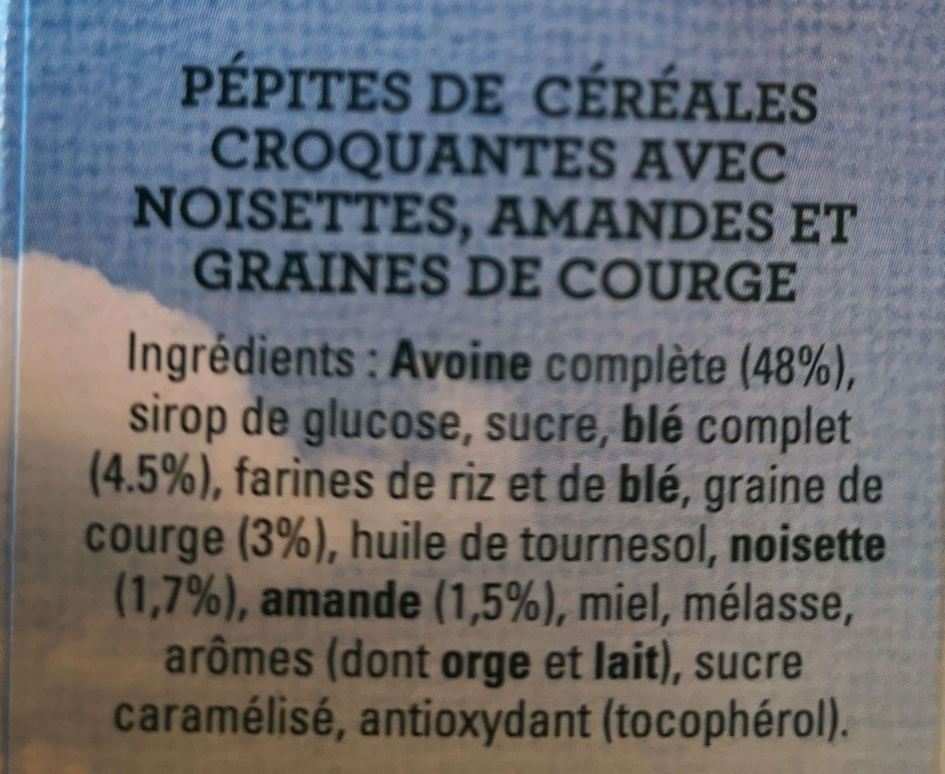 Golden Crisp pépites croquantes - Ingredients - fr