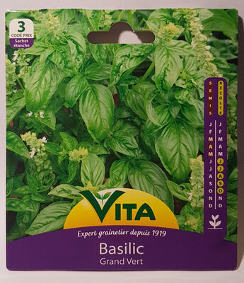 Basilic Grand Vert - Product - fr
