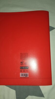 Cahier rouge Calligraphe Ligne 8000 polypro - 2