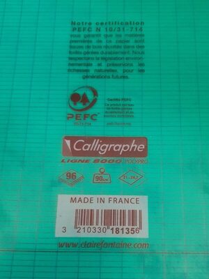 Calligraphe - Product - fr
