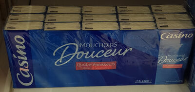 Mouchoir std casino 15etuis - Product - fr