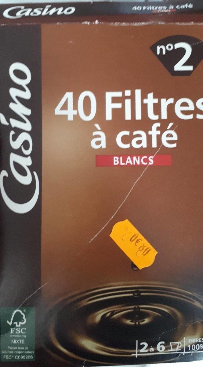 40 filtres à café - Product - en