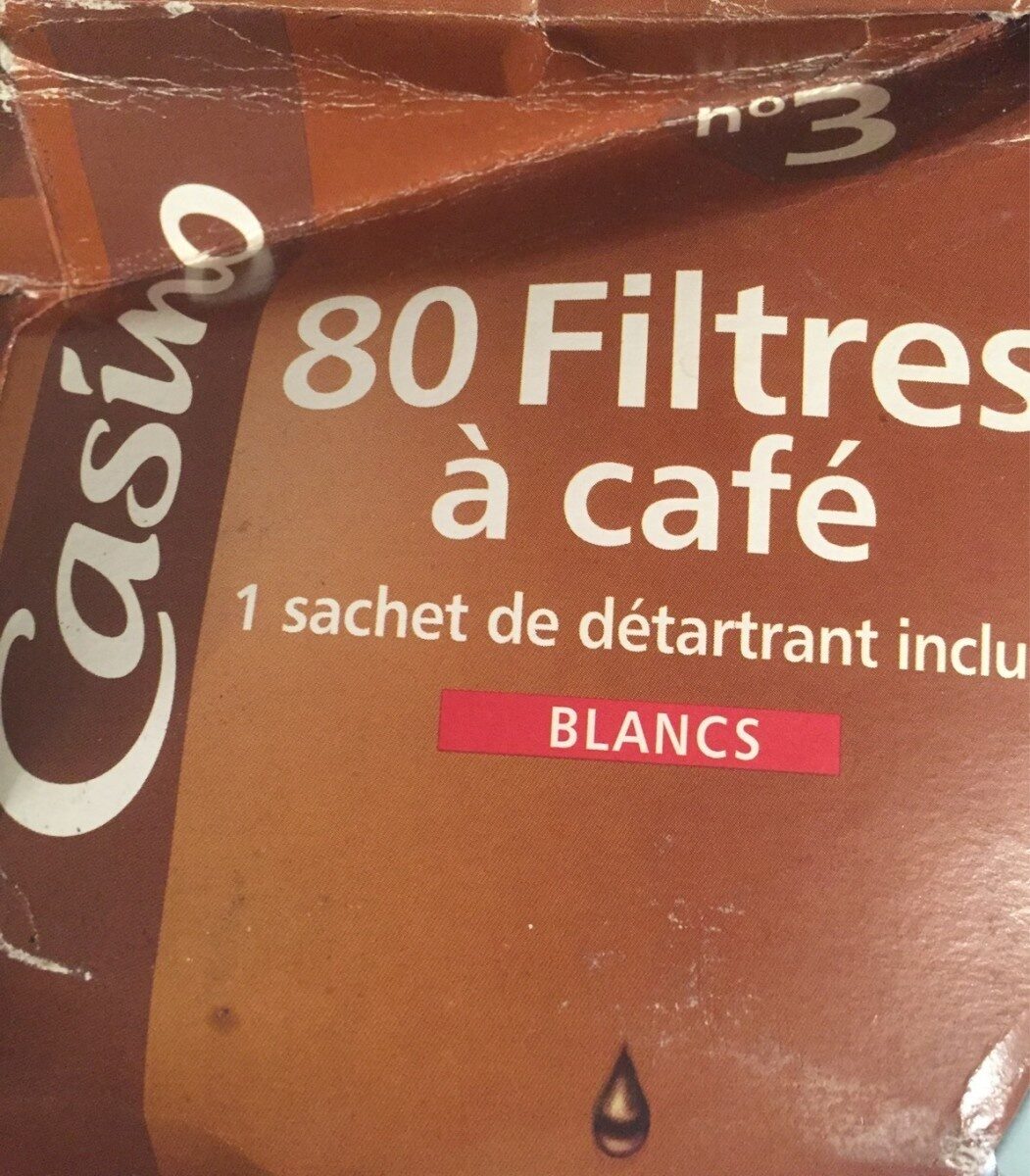 80 filtres a café - Product - fr