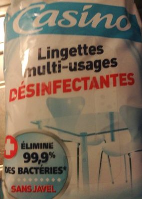 Lingettes multi-usages désinfectantes - Product - fr