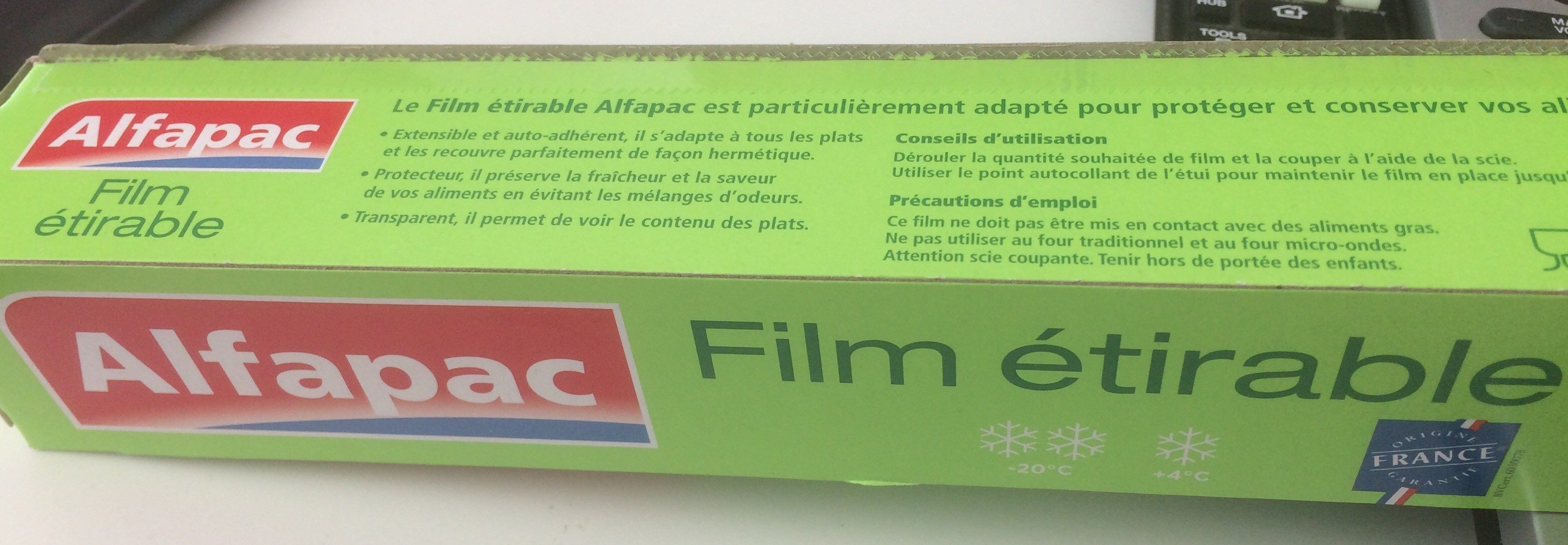 Film étirable 50 m Alfapac - Lot De - Produit - fr