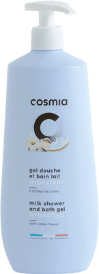 Gel douche et bain lait hydratant à la fleur de coton - Produit - fr