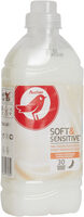 Auchan adoucissant liquide peaux sensibles 30 doses 750ml - Product - fr