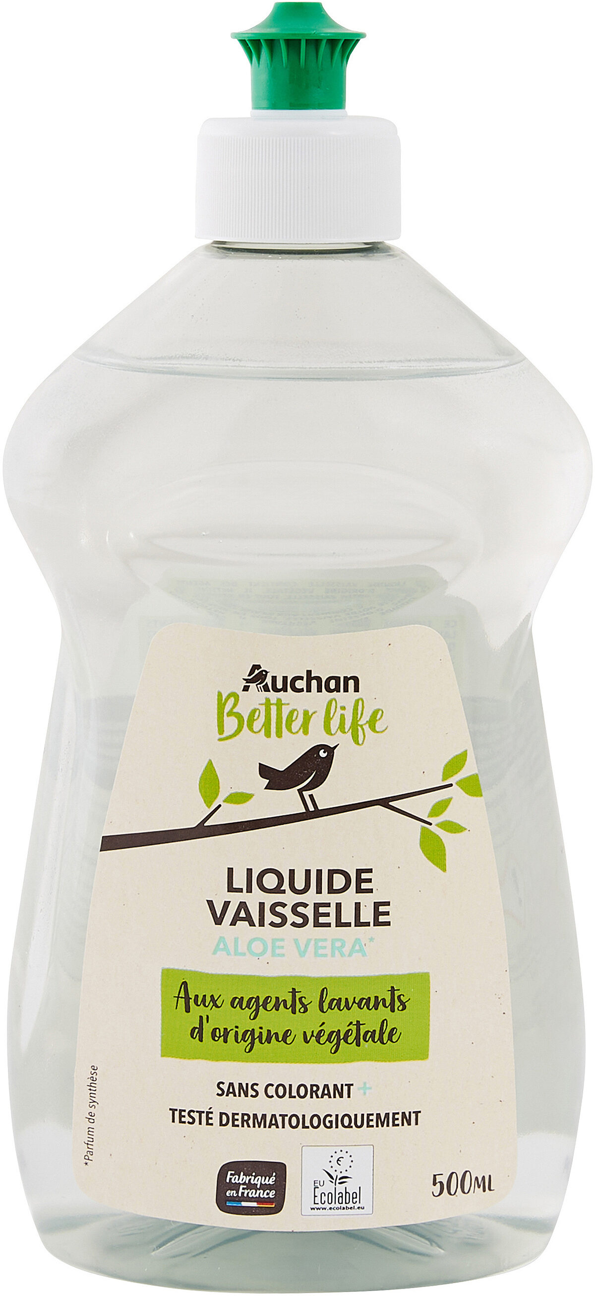 Liquide vaisselle - Aloe vera Ecolabel 500mL - Produit - fr