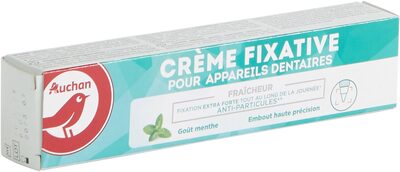 Auchan crème fixative pour appareils dentaires fraîcheur - 40 ml - Product