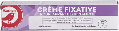 Crème fixative pour appareils dentaires - Produit - fr