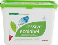 Lessive ecolabel - capsules monodoses - Product - en