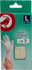 Auchan gants fins latex grand 10pcs - Product