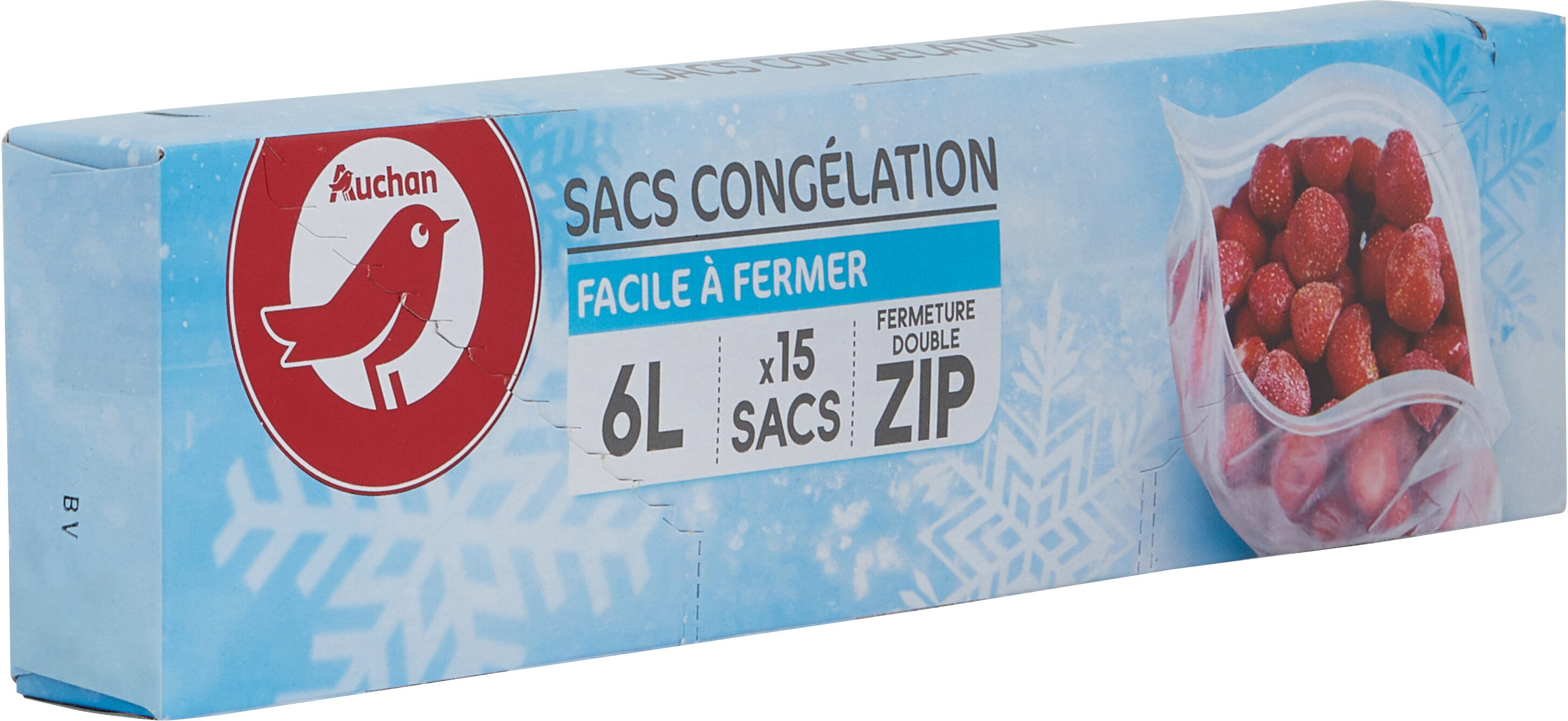 Sacs congélation fermeture double ZIP 6L - Produit - fr
