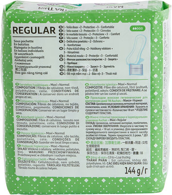 Serviettes hygiéniques Maxi Normal x18 - Product