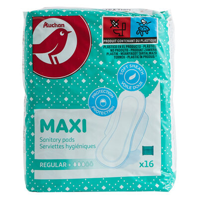 Serviettes hygiéniques Maxi Normal+ x16 - 2