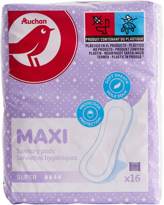 Serviettes hygiéniques Maxi Super x16 - Product - en