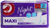 Serviettes hygiéniques Maxi Night x12 - Product