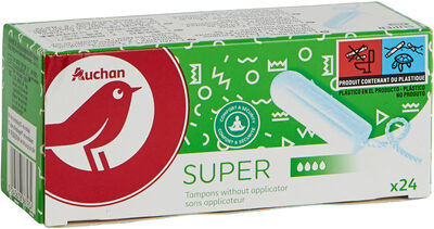 Tampons sans applicateur Super x24 - Product - en