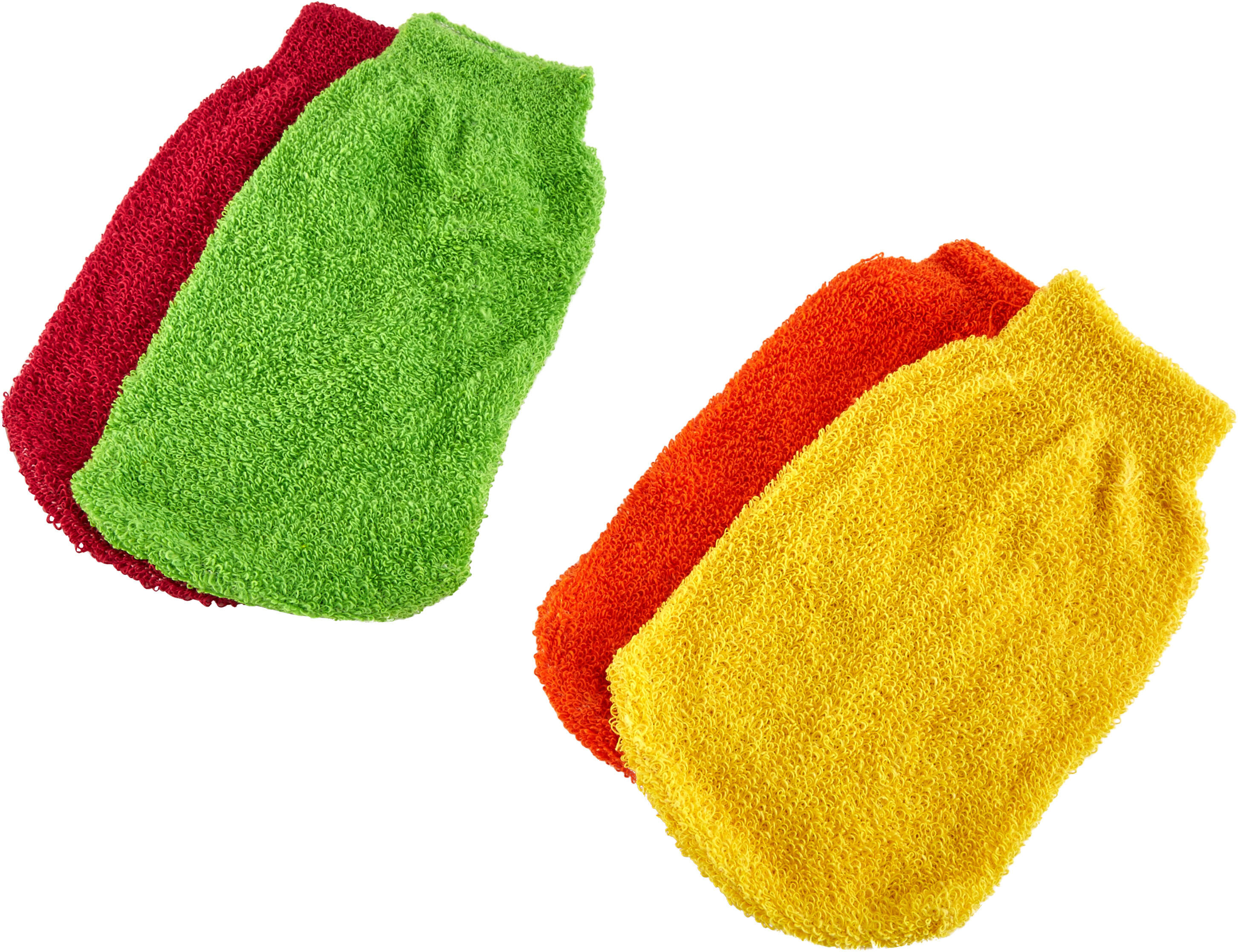 2 gants doux tissu éponge - Product - en