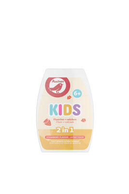 Auchan - dentifrice et bain de bouche enfant - 2en1 - enfants 6 + - 75ml - 1