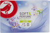 Auchan lingettes adoucissantes soft & perfume x18 - Product
