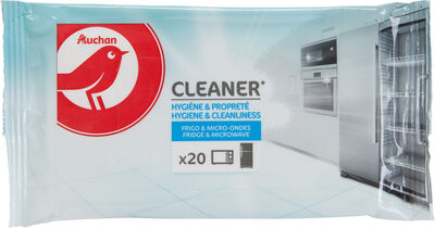 Auchan lingettes nettoyantes réfrigérateur et four à micro-ondes x20 - Product - fr