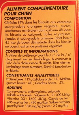 Netto Biscuits Croquants Au Calcium Cereales Viandes - 2