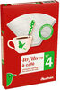 Filtre A Cafe N°4 X40 Auchan - Produit