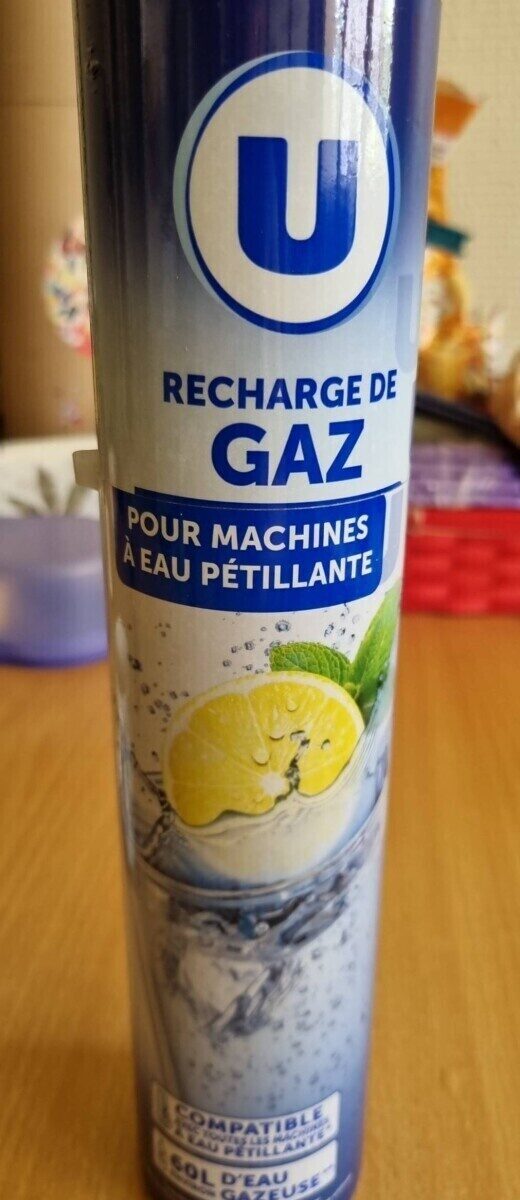 Recharge de gaz pour machine à eau pétillante - Produit - fr