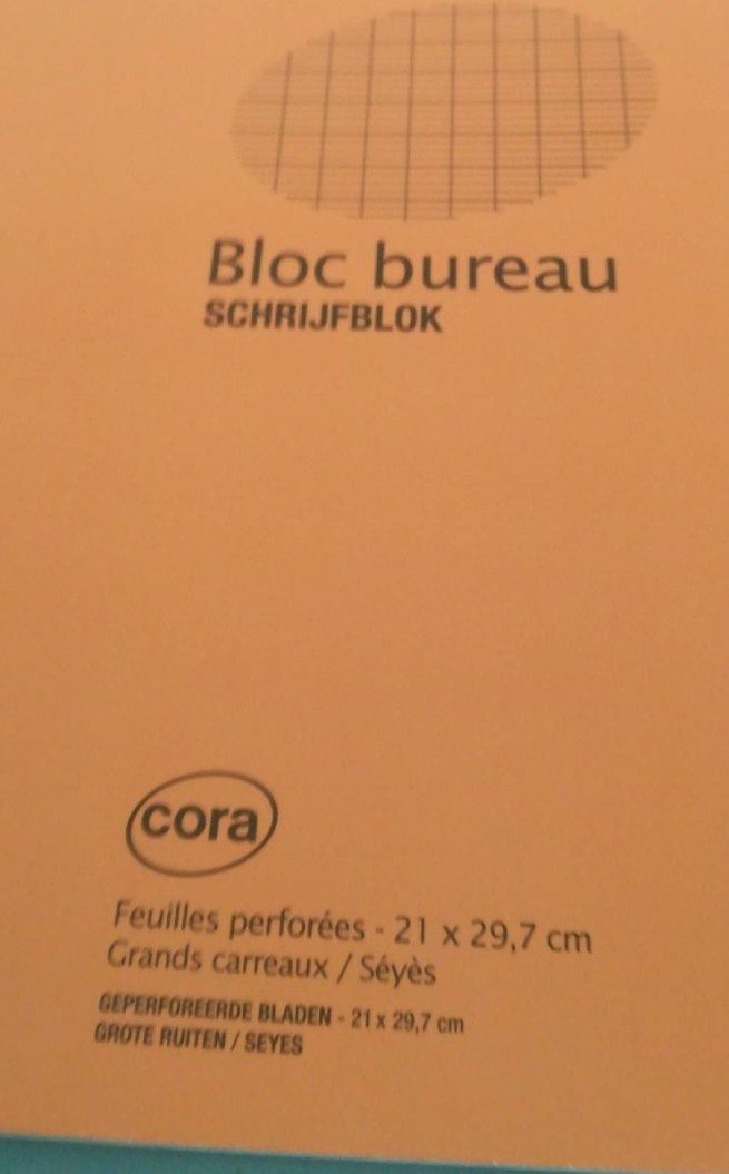 Bloc note - Produit - fr