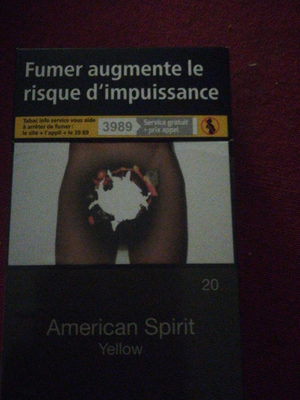 American spirit yellow - Product - fr