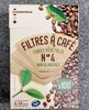 Filtres à cafe fibres vegetales - Product