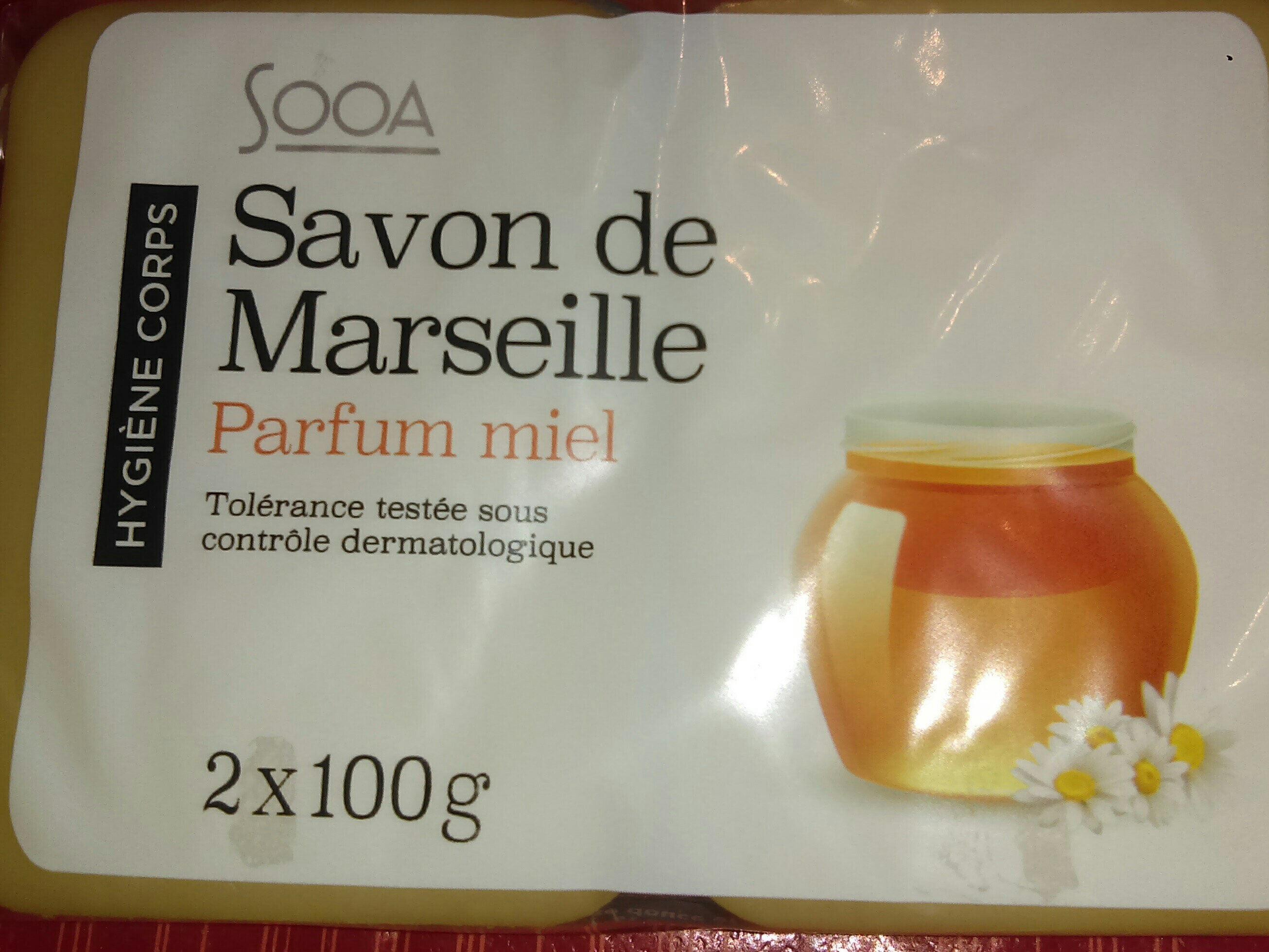 savon de Marseille parfum miel - Product - fr