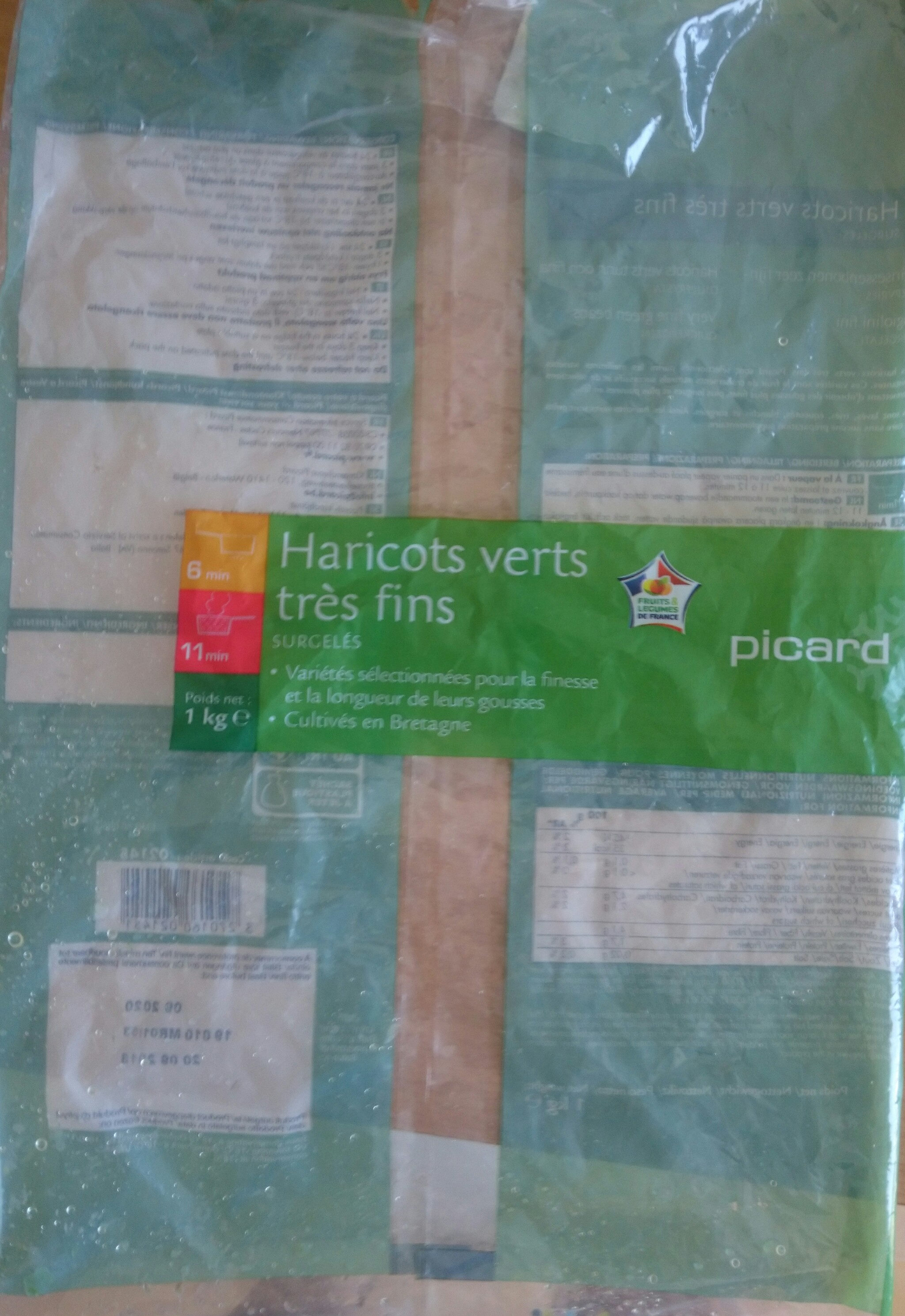 haricots verts tres fin - Product - fr