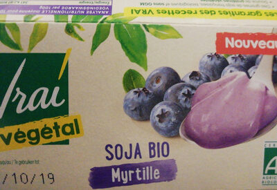 soja bio myrtille - Product