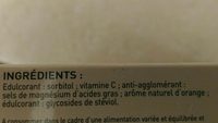 Vitamine C500 A Croquer Ss Sucre 24 Comprimes - Ingredients - fr