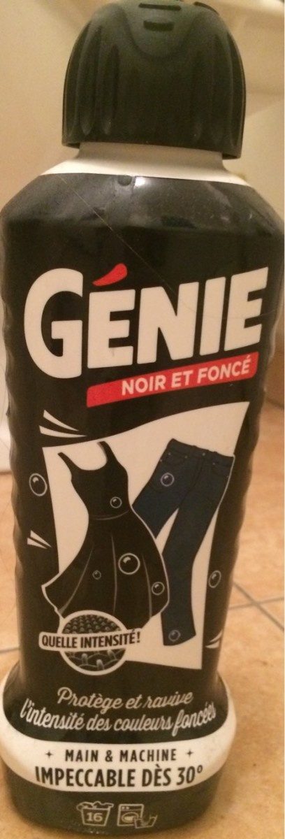 Lessive genie noir et foncé - Product - fr