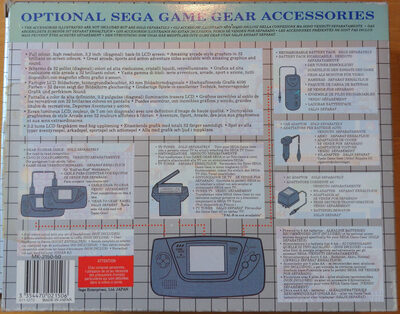 SEGA Game Gear - Product