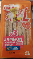 Sandwich jambon cheddar XXL - Product - fr