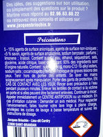 Lessive Double Action Savon Noir & Savon de Marseille - Ingredients - fr