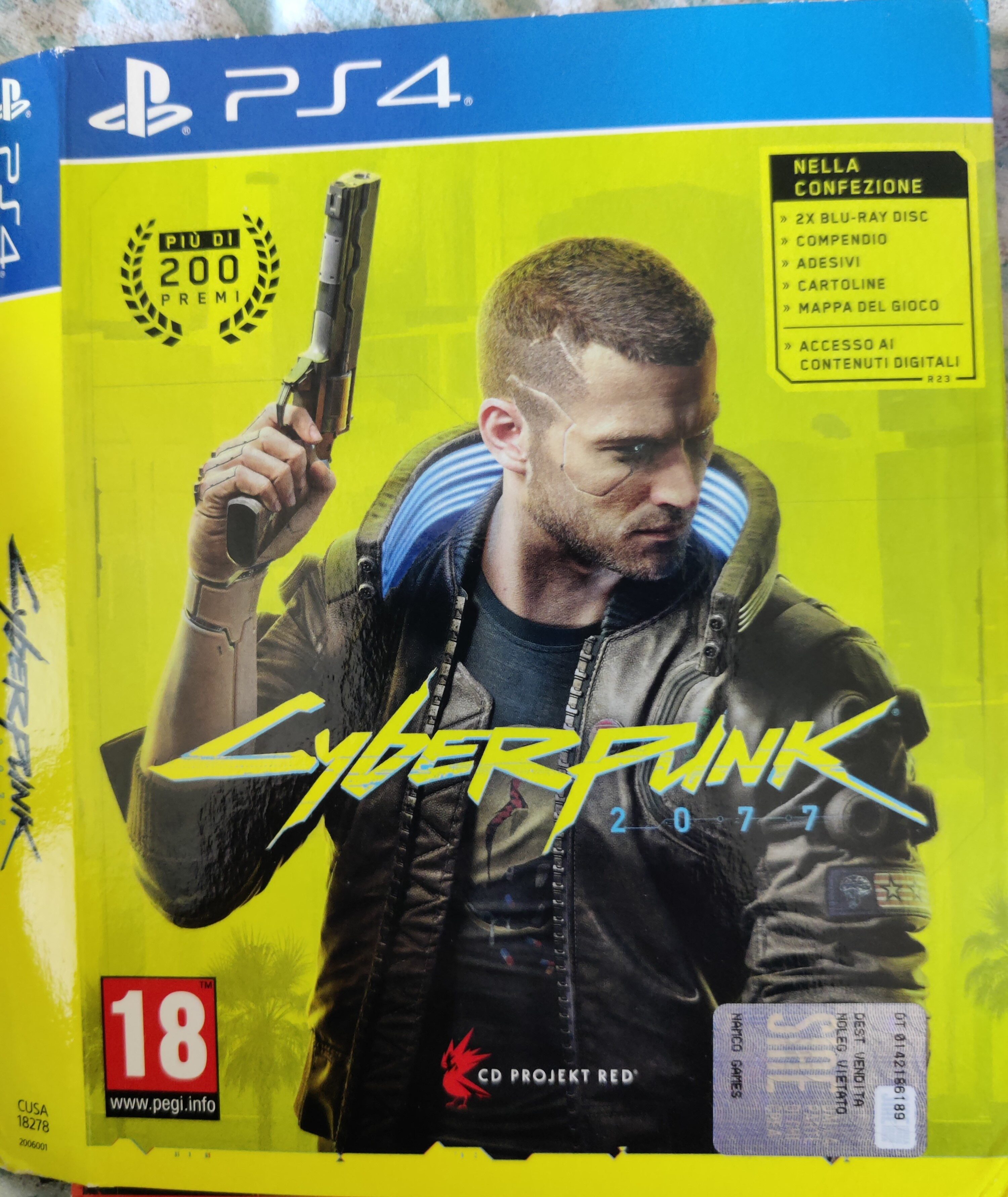 Cyberpunk 2077 (Day One Edition) PS4 - Product - it