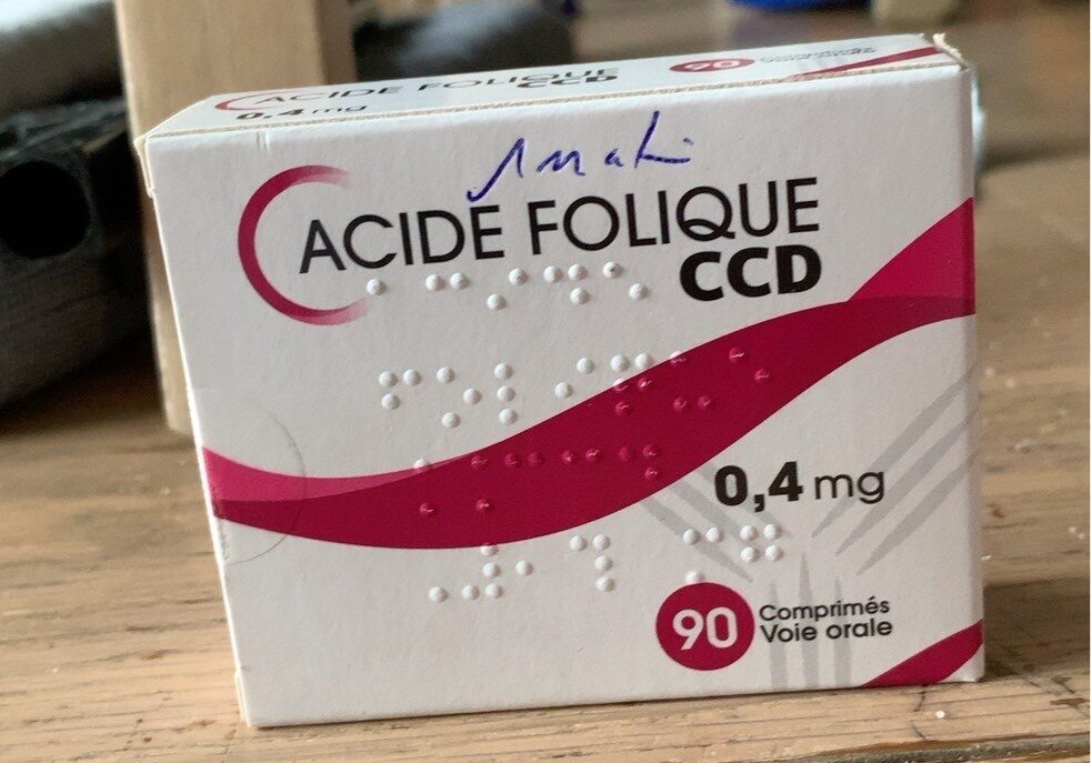 Acide folique CCD - Produit - fr