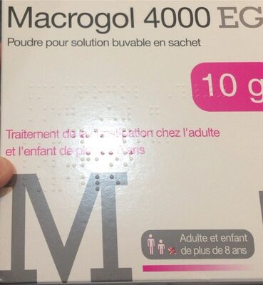 Macrogol 4000eg - Product - fr