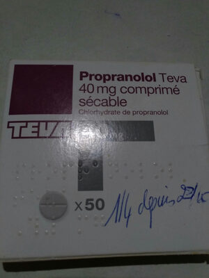 propranolol - Produit