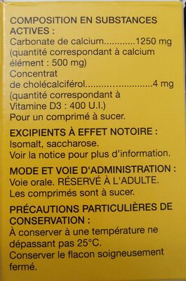Vitamine - Ingredients - fr